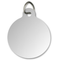 Aluminum Tag - Round (approx. Ø 32 mm)