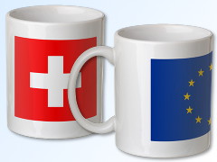 Cup with Flag