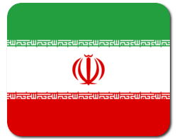 Mauspad mit Flagge - Iran